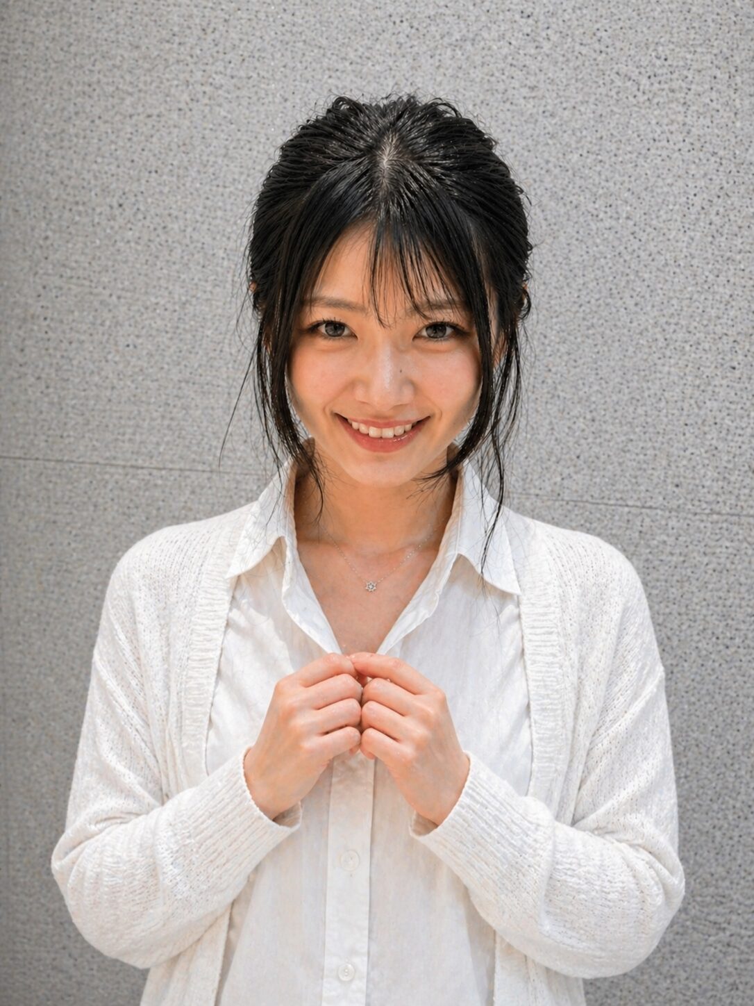 父にChatGPTを教えた体験を語る杏ちゃん（AI生成キャラクター）
